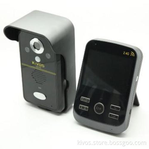 Kivos Wireless Door Phone wide angle lens Sensor Door Phone